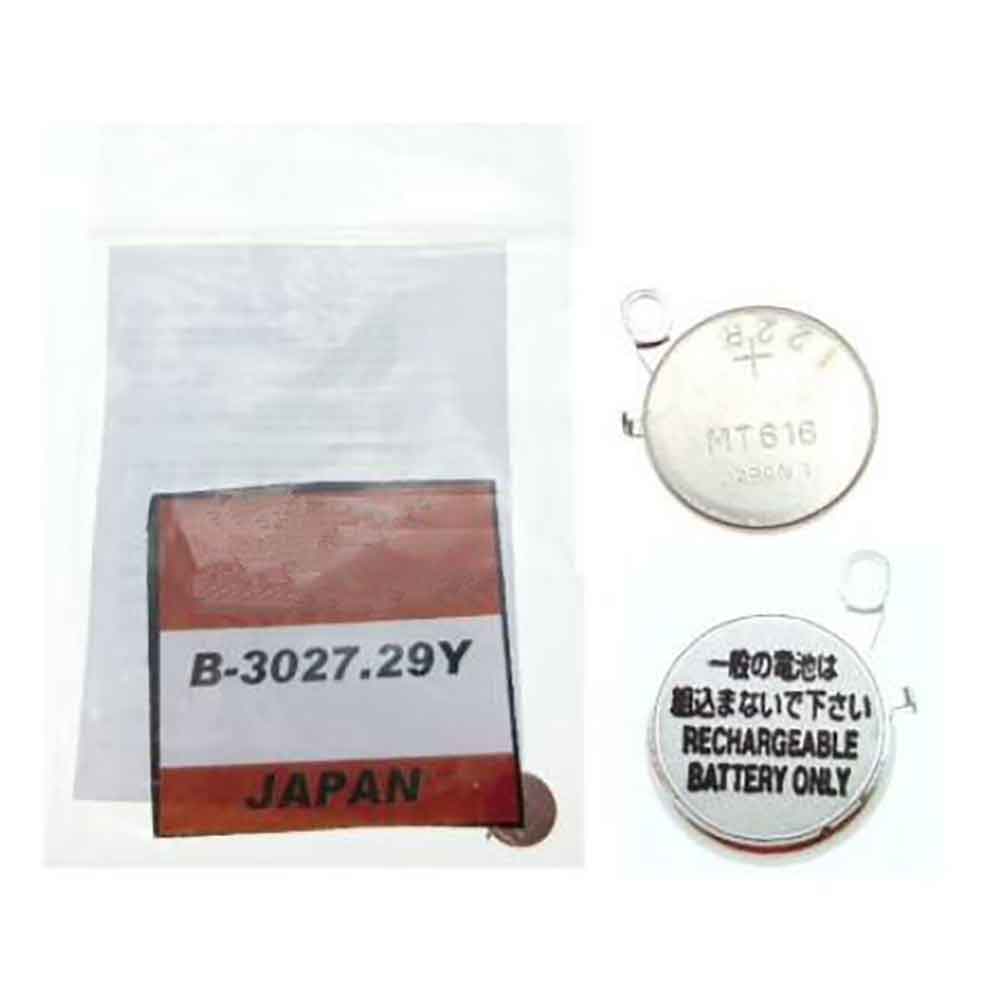 电池 for MT616 Seiko 3027-V1Z 3027-29Y V181 V181A V182 