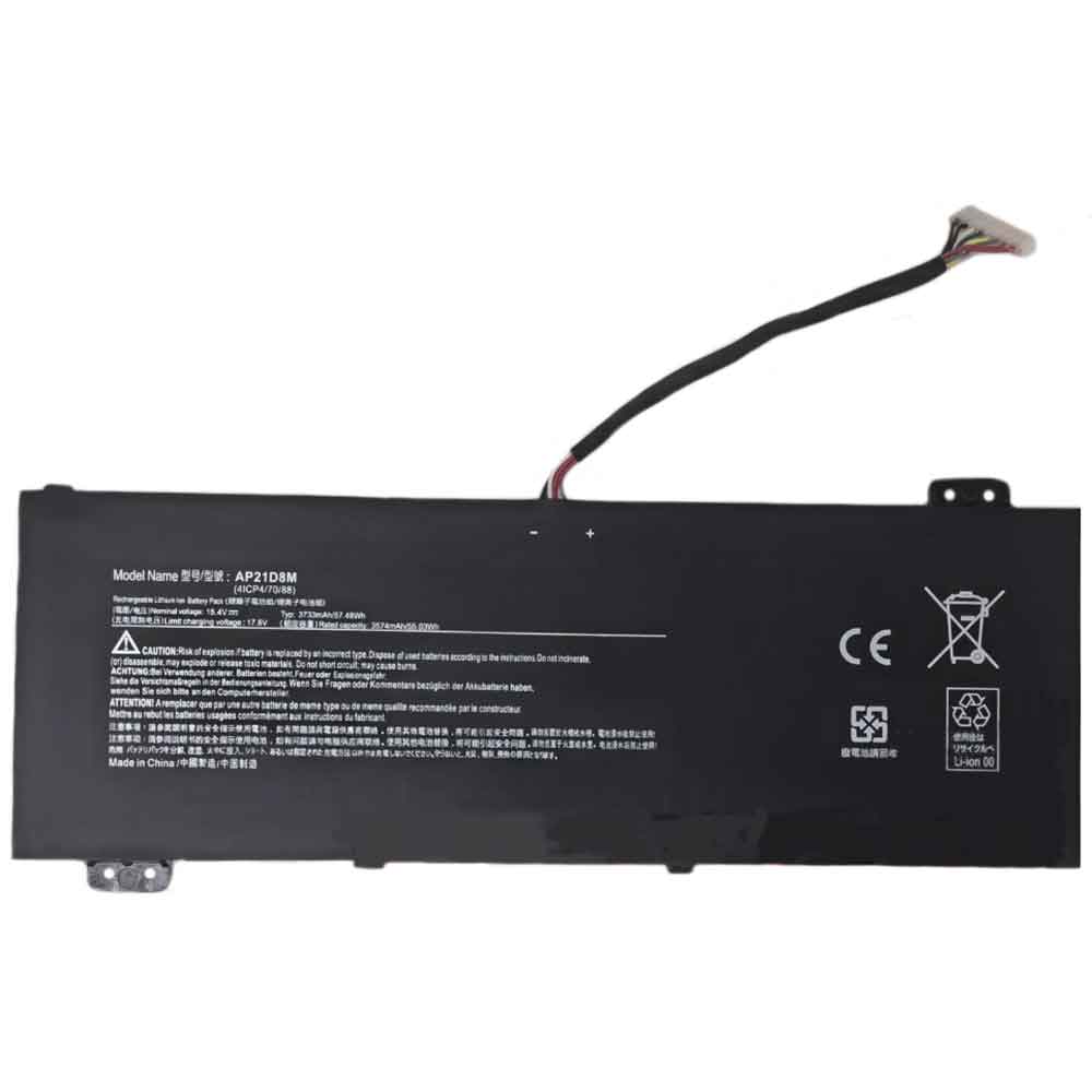 电池 for AP21D8M Acer AP21D8M 4818mAh