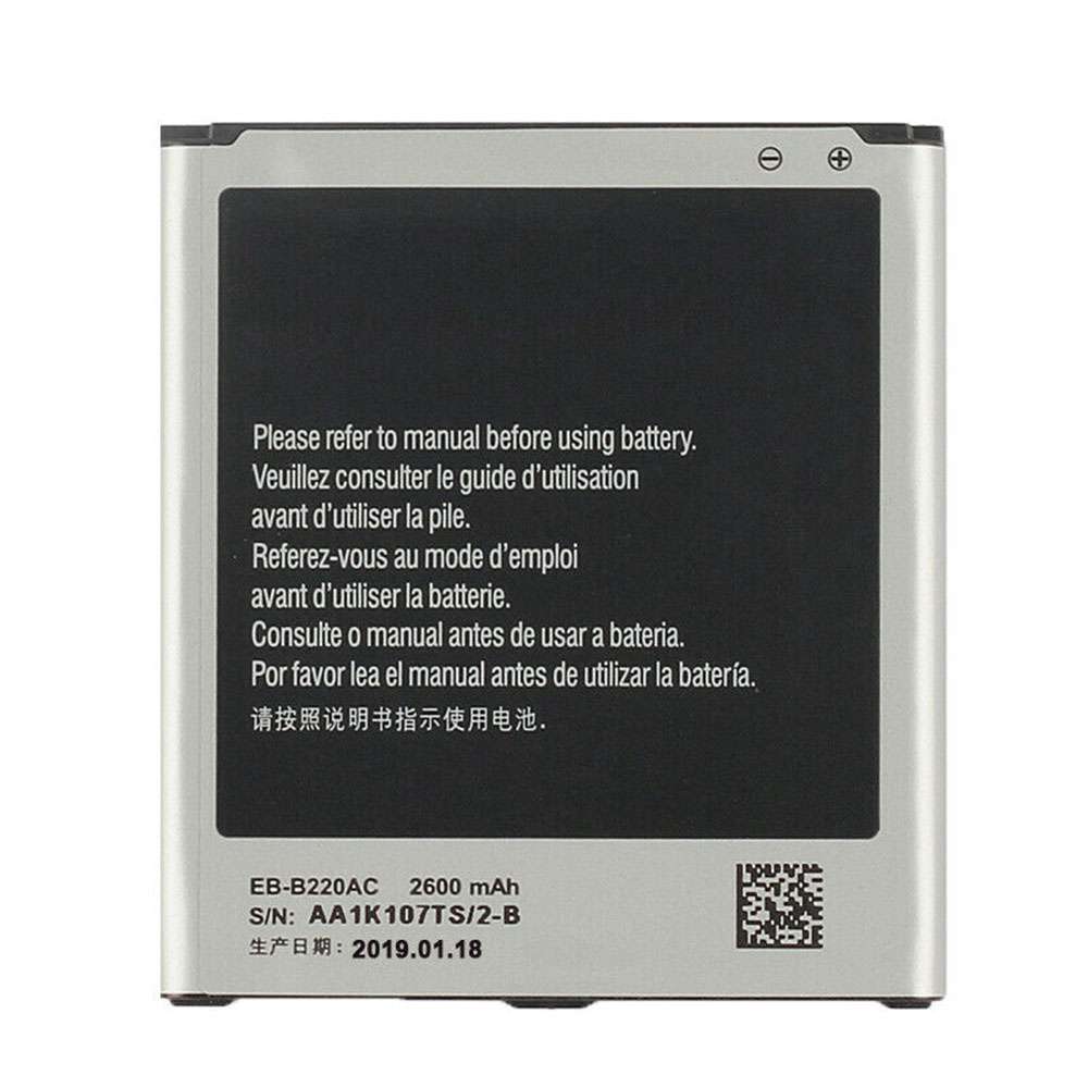 电池 for EB-B220AC Samsung Galaxy Grand 2 SM-G7106 G7108 G7108V 2600mAh/9.88WH