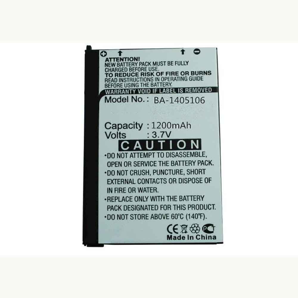电池 for BA-1405106 Trimble Juno St SoMo-655-1500 1610-00015 1200mAh
