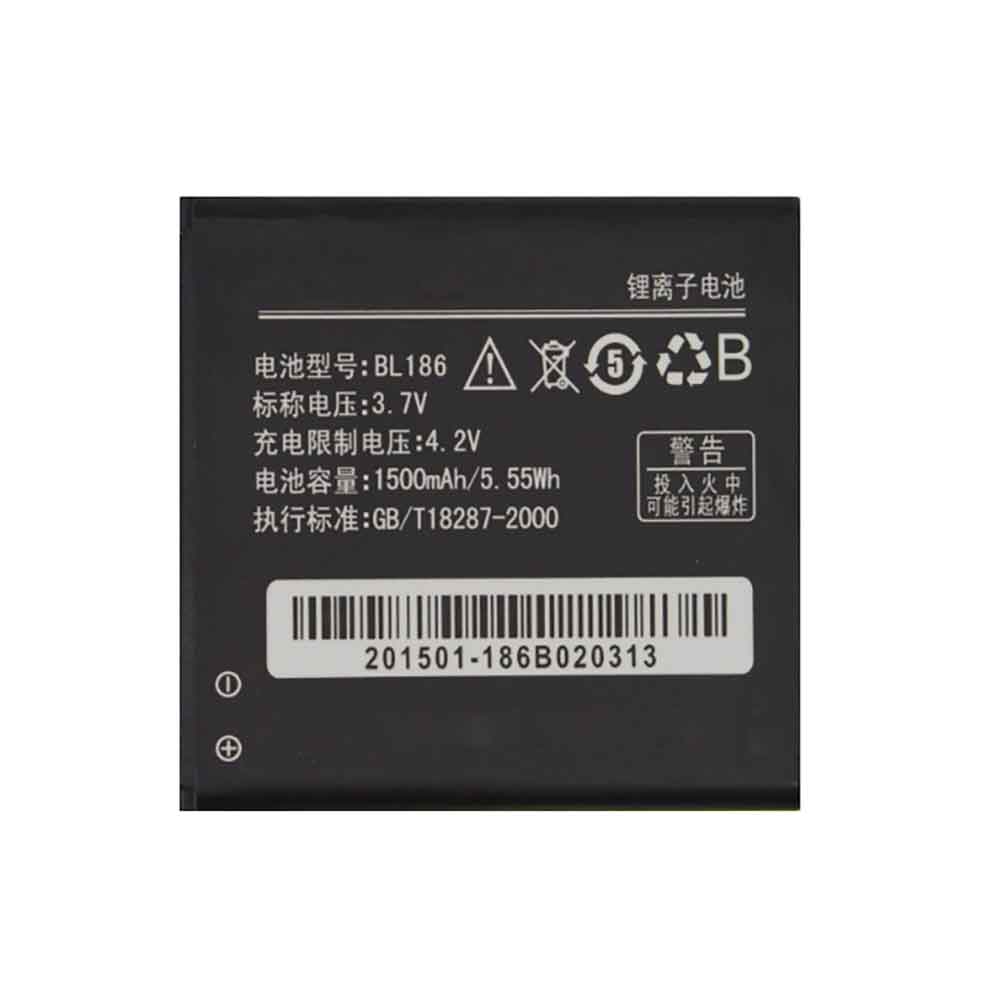 电池 for BL186 Lenovo A668T 1500mAh