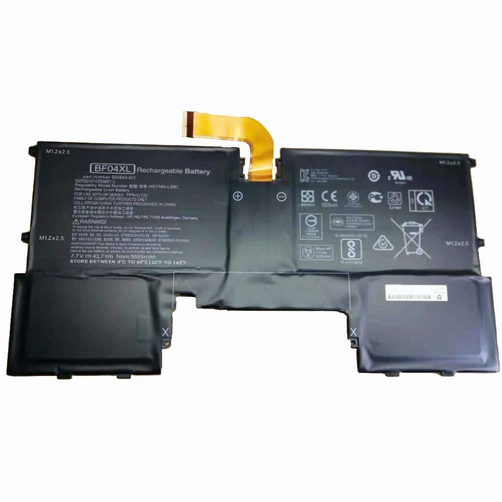 电池 for BF04XL HP Spectre 13-AF000 13-AF000NG 13-AF000TU 13-AF033NG 43.7Wh/5685mAh