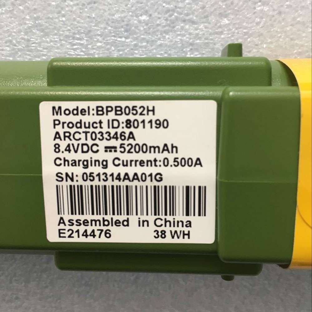 电池 for BPB052H ARRIS Series 5200mAh/38Wh