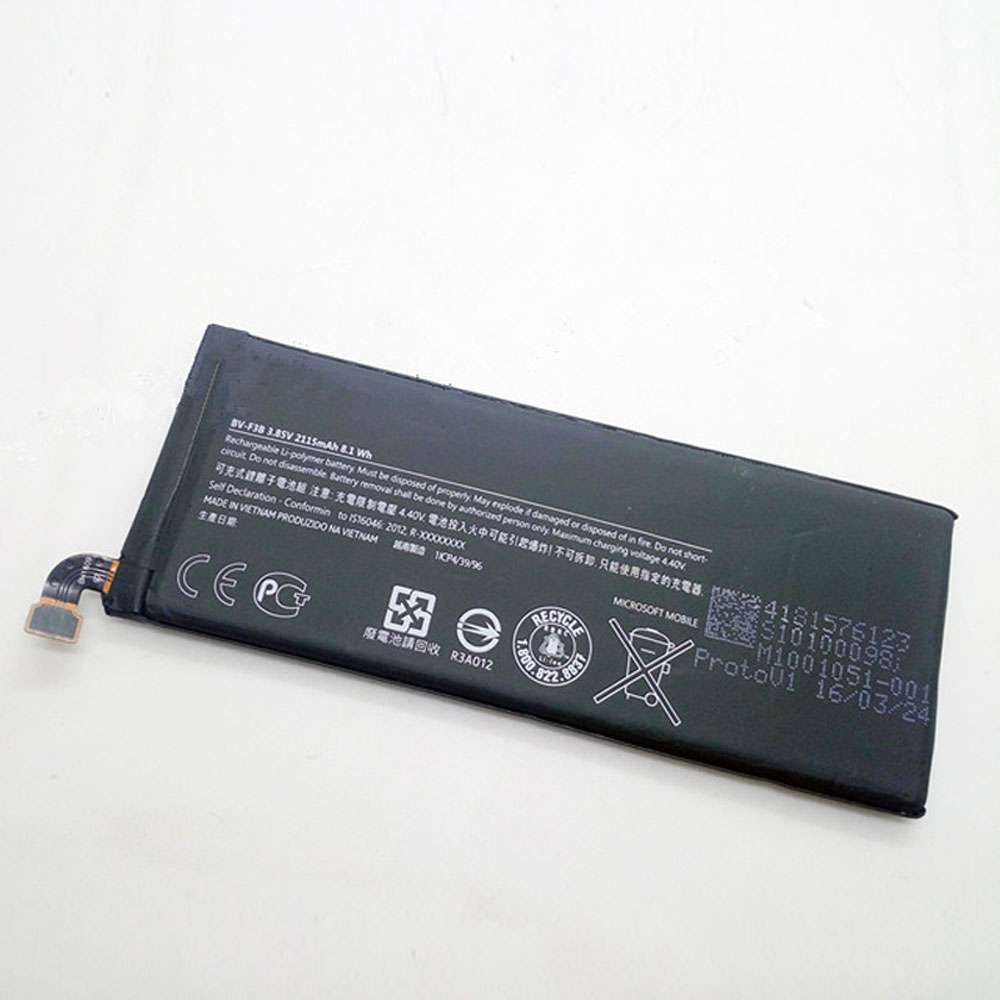 电池 for BV-F3B Microsoft Nokia BV-F3B 2115MAH/81WH