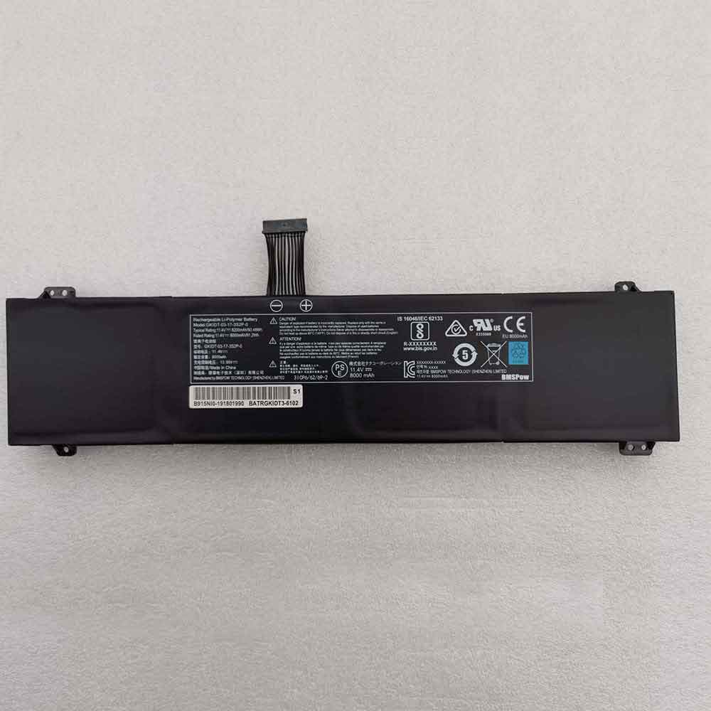 XMG GKIDT-03-17-3S2P-0 battery