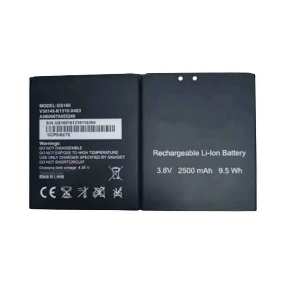 电池 for GS160 Gigaset GS160 2500mAh