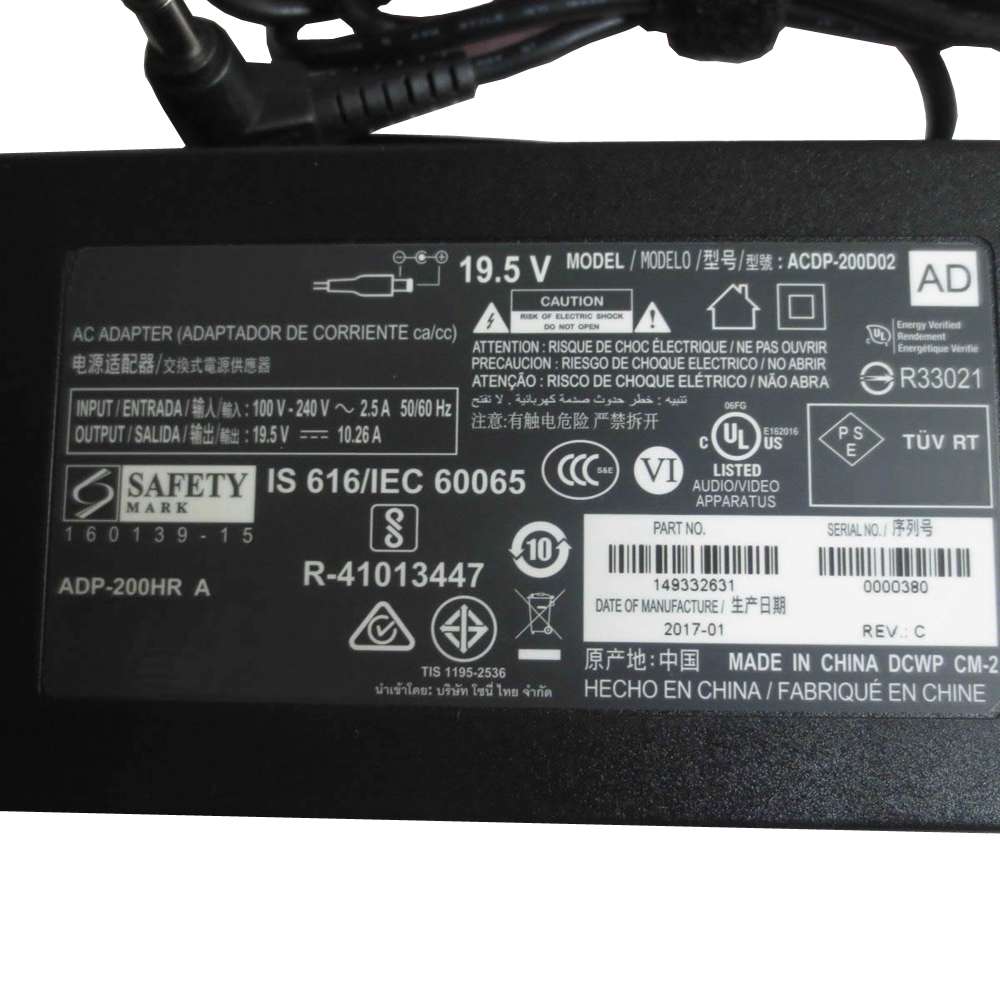 适配器 for ADP-200HR SONY LCD TV 200W