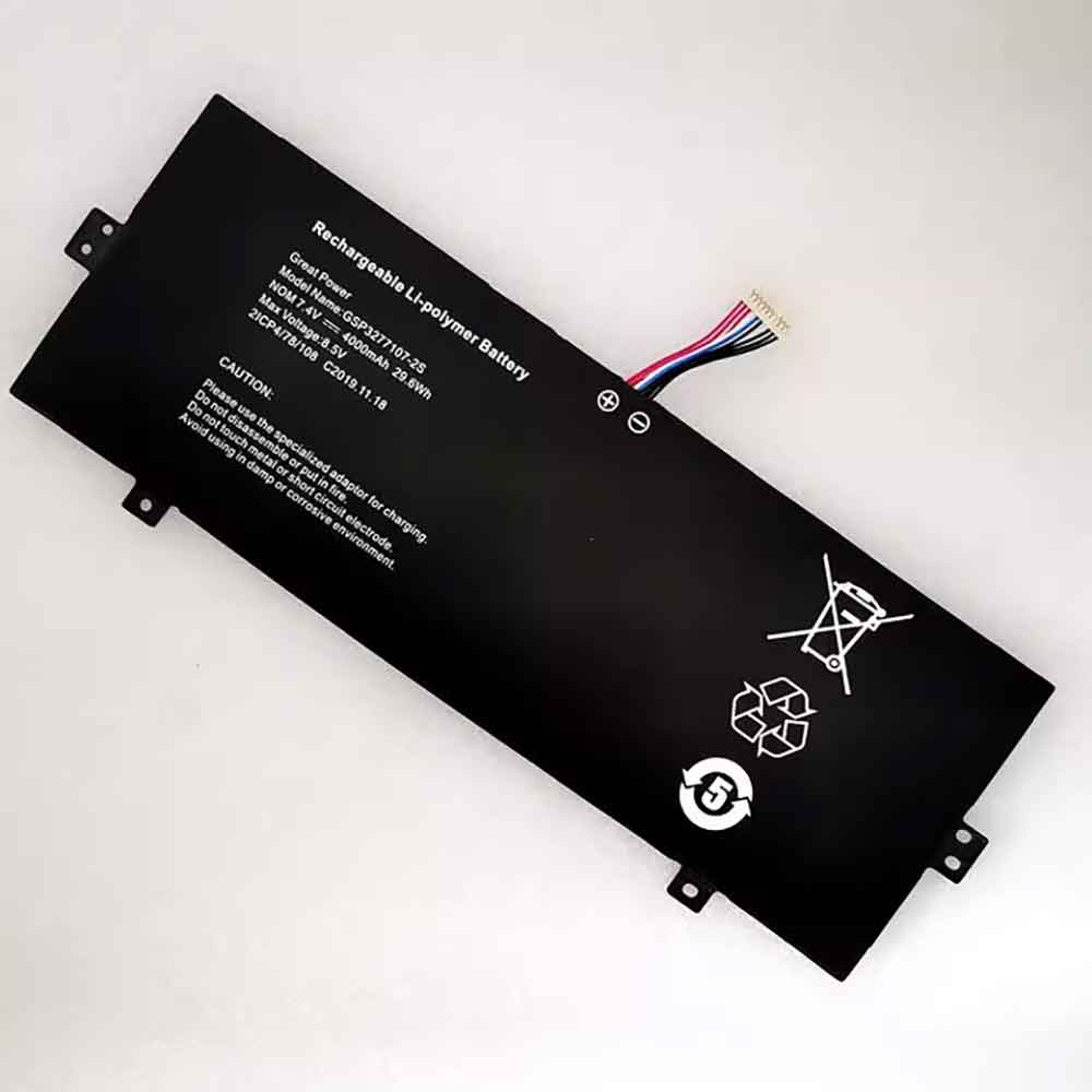 电池 for GSP3277107-2S Jumper Great Power 4000mAh