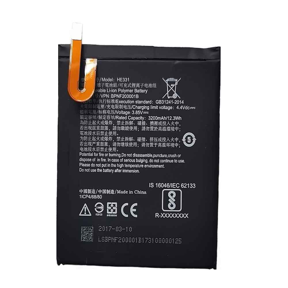 Nokia HE331 replacement battery
