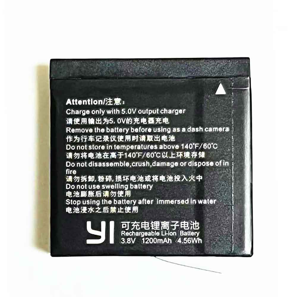 电池 for AZ16-2 Xiaomi Yi 4K 1200mAh