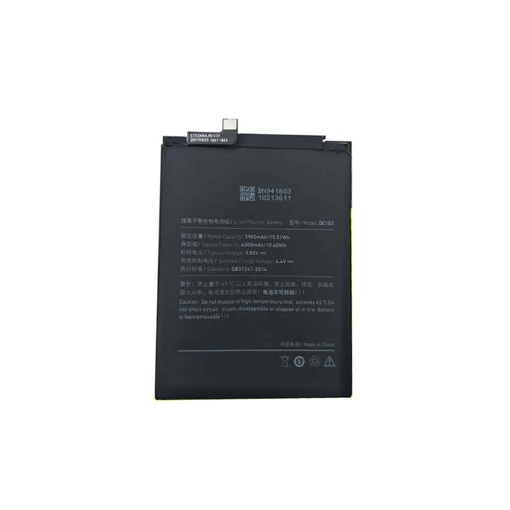 电池 for DC102 Smartisan OC105 OC106 4000mAh