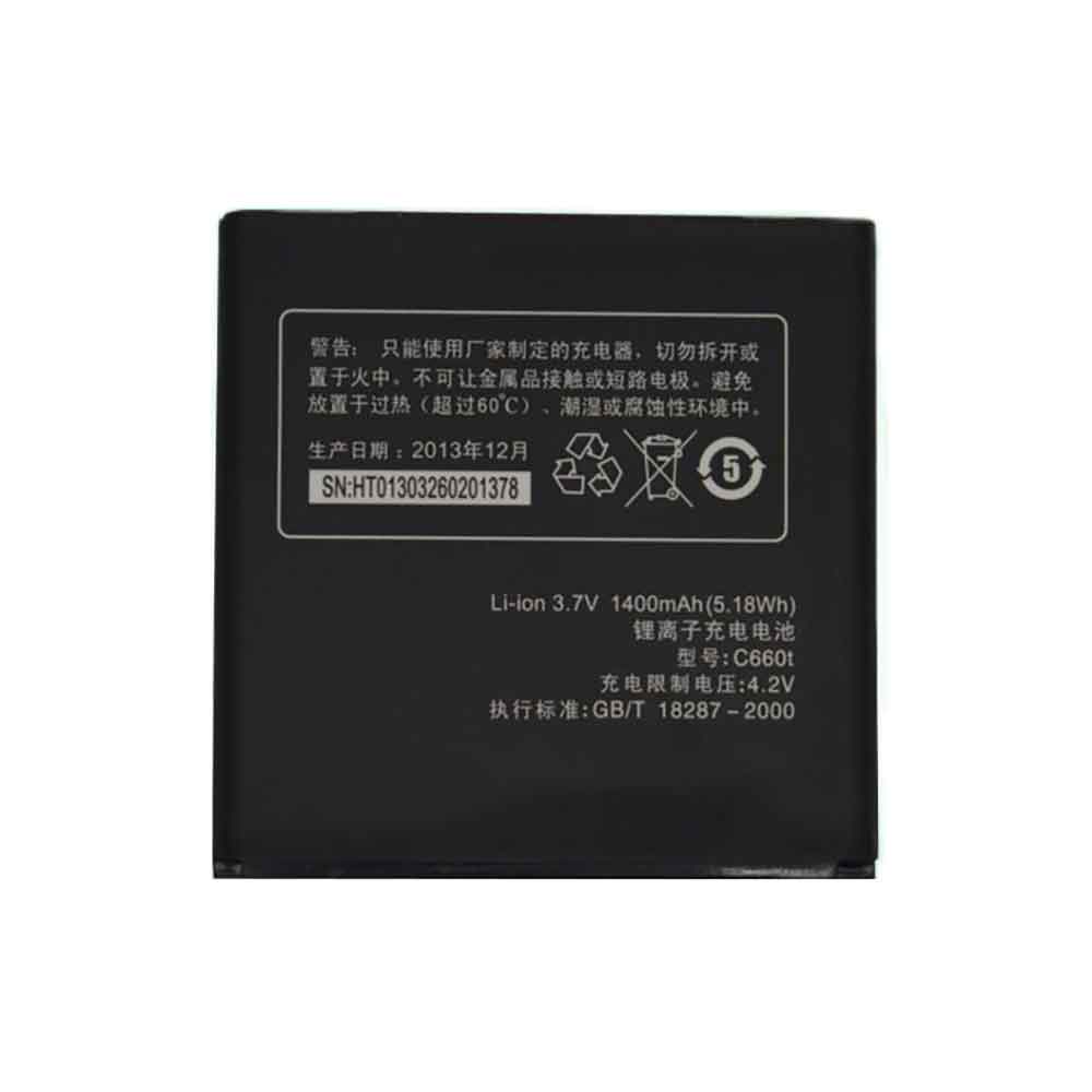 电池 for C660T K-Touch C660T 1400mAh
