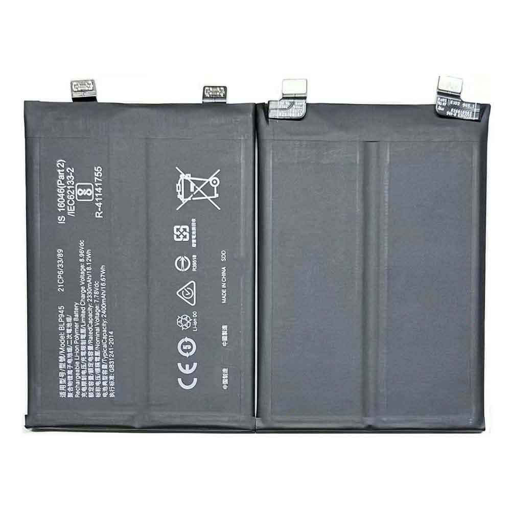 电池 for BLP945 OnePlus Ace Pro 2400mAh