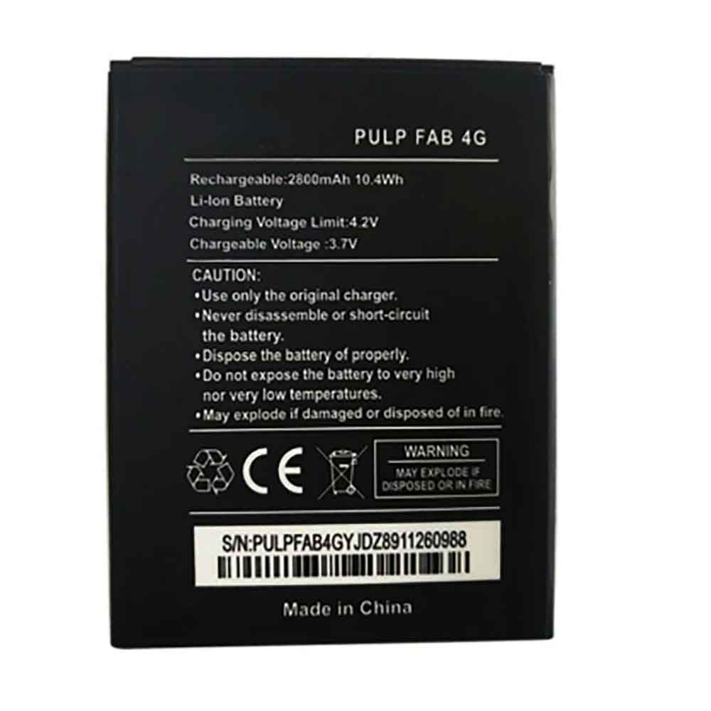 电池 for Pulp-Fab-4G Wiko 5260 5320 Pulp 4G Ridge Fab 4G 2800mAh