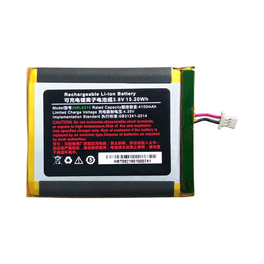 电池 for HBL6310 Urovo i6310 4100mAh
