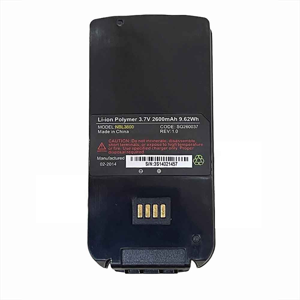 电池 for NBL3600 Datalogic HD60 2600mAh