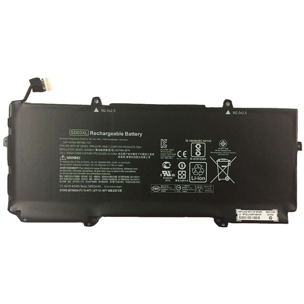 HP SD03XL battery