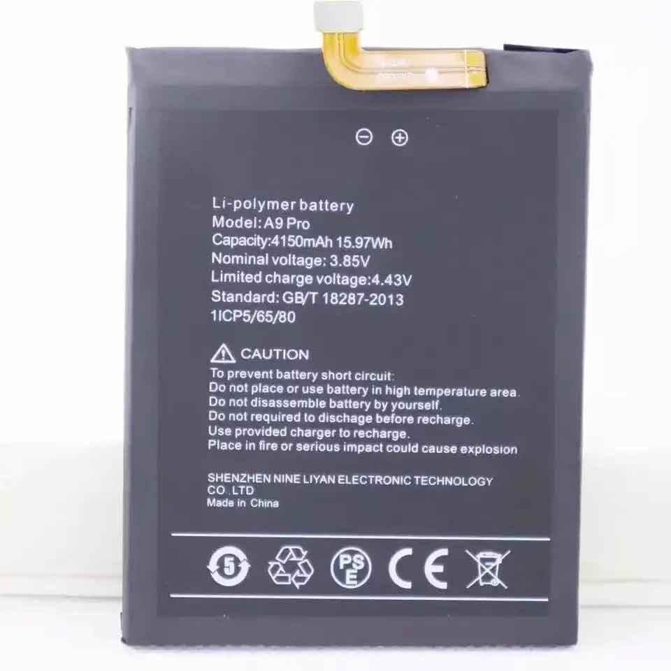 电池 for A9-pro Umidigi A9 Pro 4150mAh